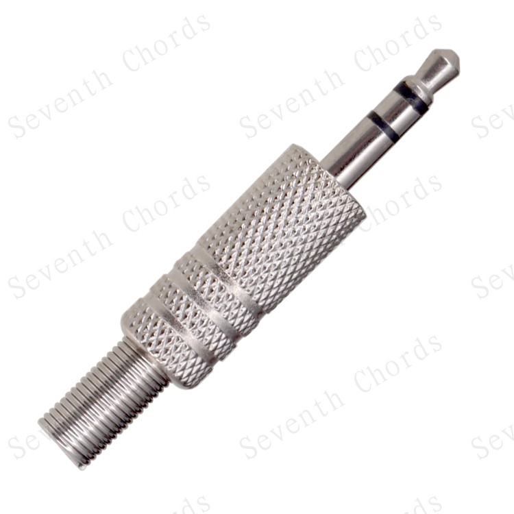 5立体声吉他音箱贝司麦克风效果器调音台插头大三芯音频线焊接