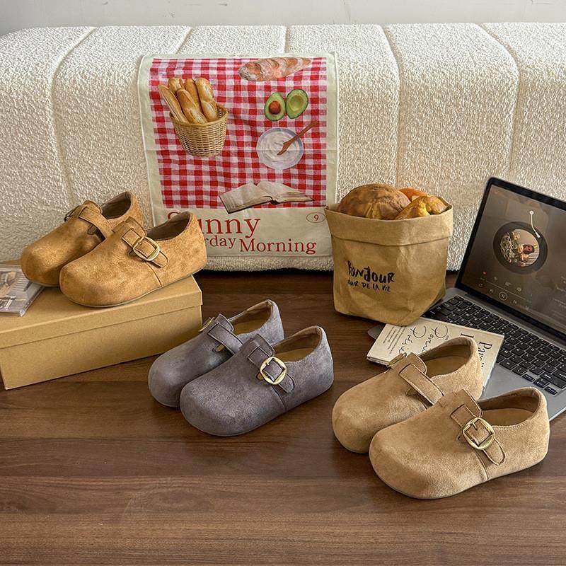 森系复古内增高全包勃肯鞋女2026年新款时尚百搭一脚蹬扣带豆豆鞋,女鞋,勃肯鞋/软木鞋,淘宝优惠券,粉丝福利购,淘宝优惠卷