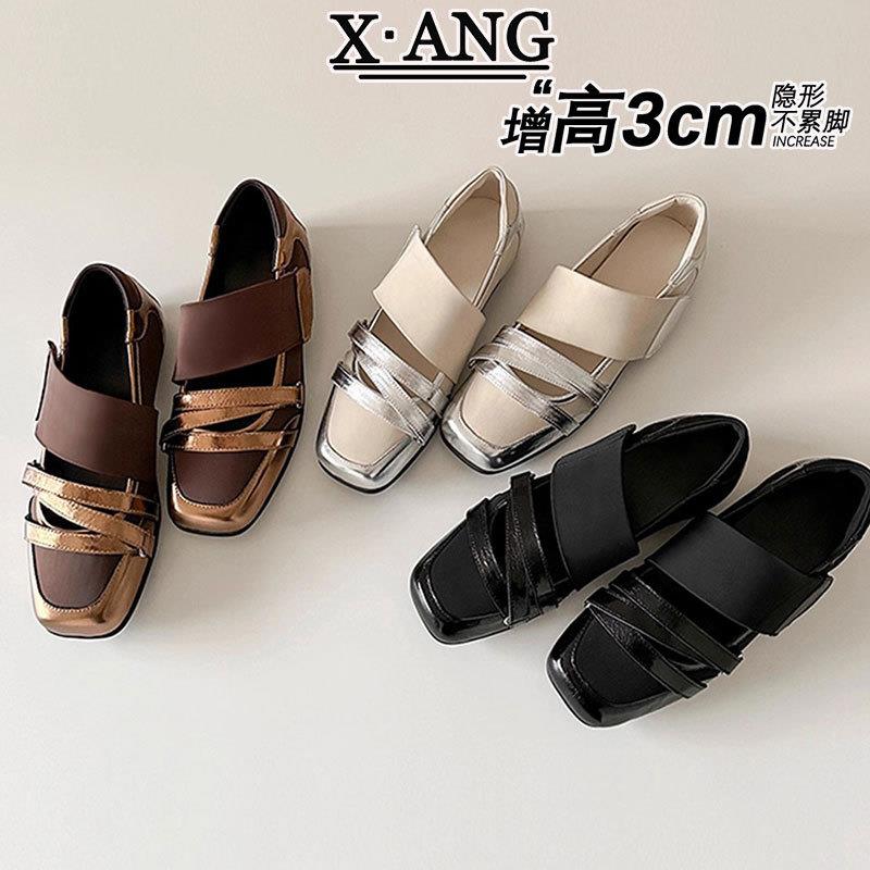 羊皮版内增高玛丽珍鞋子女鞋2026春季新款小皮鞋软底单鞋芭蕾舞鞋