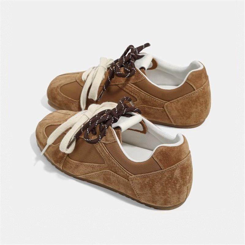 内增高德训鞋女2026春季新款软底不累脚时尚百搭运动休闲小白鞋