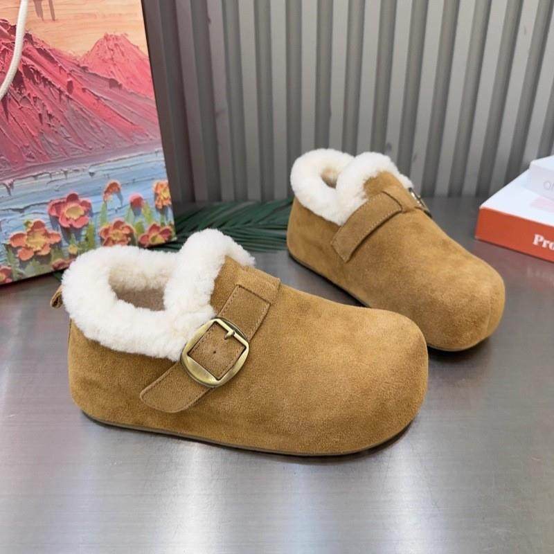 韩版毛毛鞋冬季加绒女鞋外穿棉鞋保暖百搭平底勃肯鞋时尚棉鞋子,女鞋,勃肯鞋/软木鞋,淘宝优惠券,粉丝福利购,淘宝优惠卷