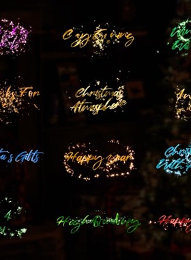 FCPX插件Magic Titles魔法粒子叠加字幕标题动画预设20个