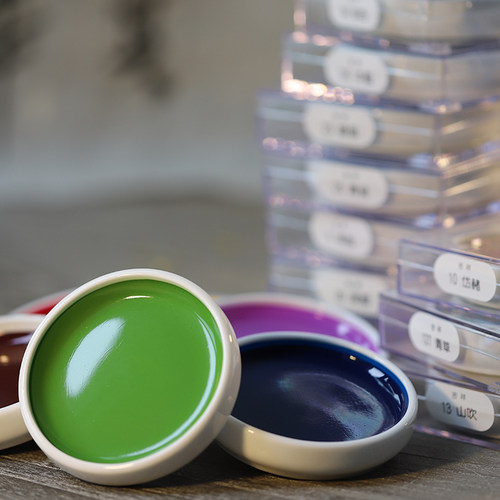 单盒套装国画颜料12色吉祥颜彩