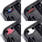 个性 PS5 logo标志磨砂款 logo贴纸PS5 贴膜可定制 logo标志贴膜ps5