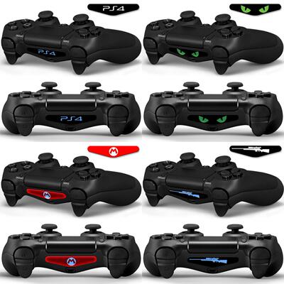 PS4灯贴 PS4 Slim遮光条贴纸PS4 led灯贴PS4 Pro灯条贴可定制