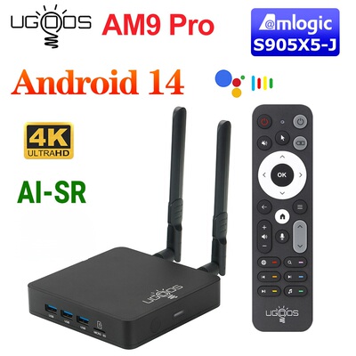 Ugoos AM9 pro S905X5-J Android 14  4k BOX