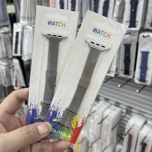 适用苹果iwatchS10米兰尼斯HK10ProMax华强北s9磁吸S10Mini手表带