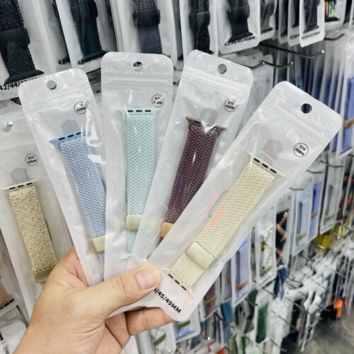 适用苹果手表iwatch10表带华强北S11ProMax磁吸ultra编织s98765se