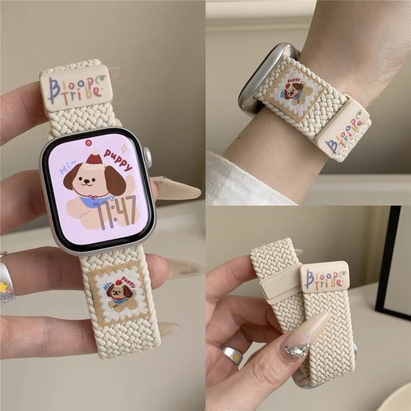 适用35MM华强北S11手表watch智能手表5G儿童电话磁吸扣ultra3表带