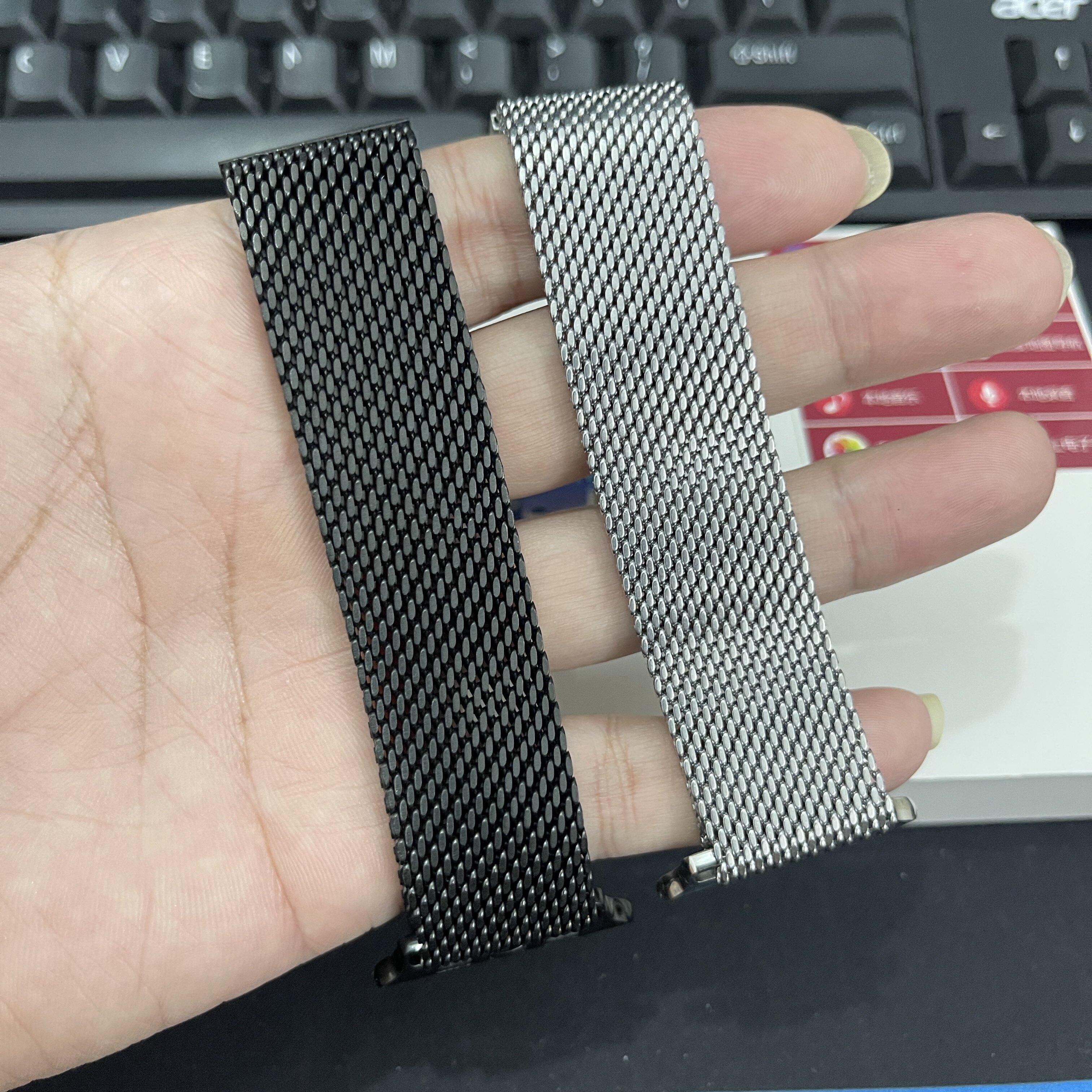 【升级加粗】适用s11苹果iwatch9s8华强北金属不锈钢华强北手表带