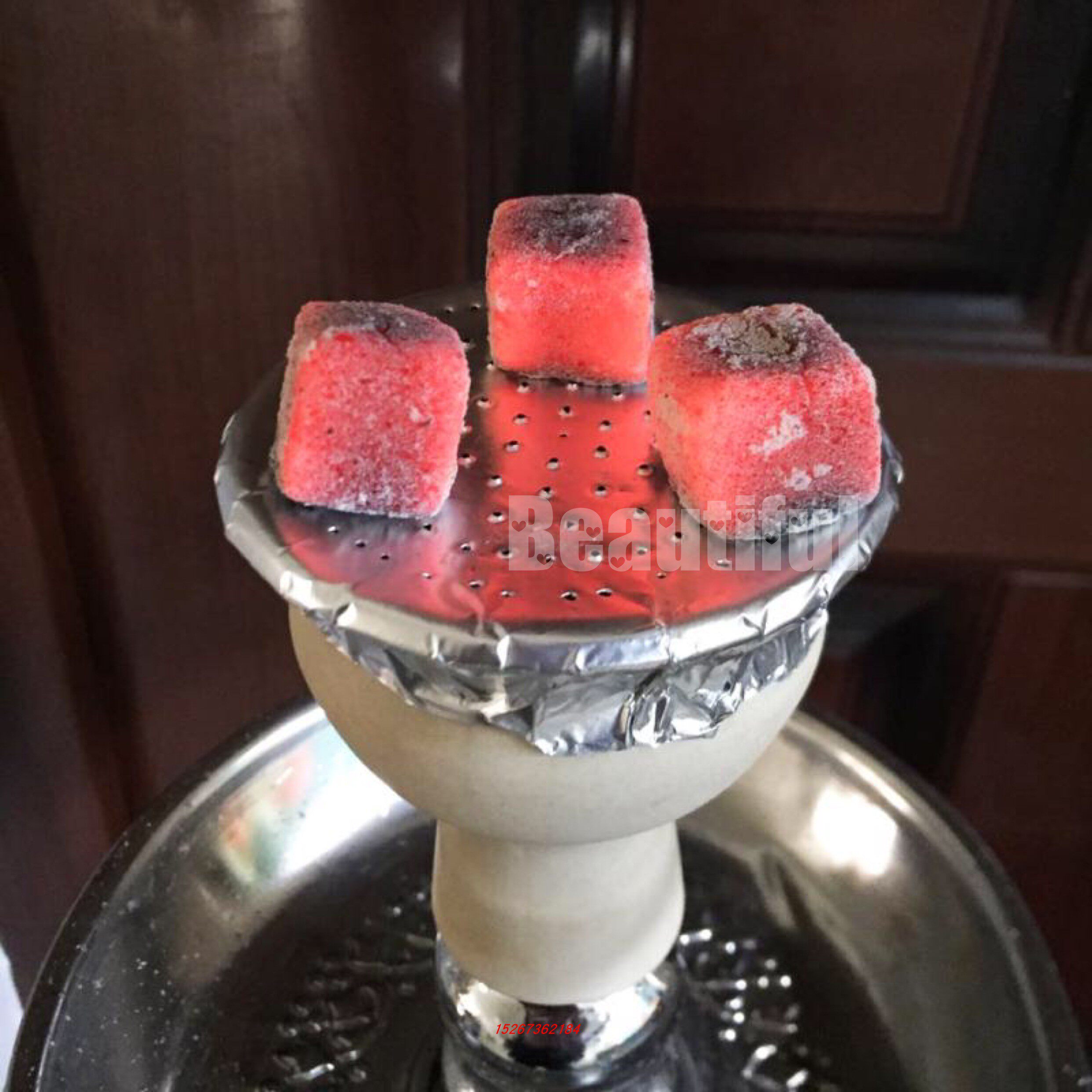 阿拉伯文大号水烟壶全套酒吧KTV夜场shisha配件烟膏纯椰壳炭包邮