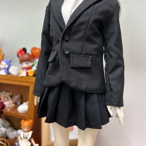 bjd4分6分校供风西服套装大四大六娃娃JK西装百褶裙娃衣便宜新款