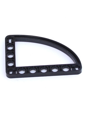 国产积木 32251 益智小颗粒5X7 扇形带孔臂(薄) 拼插零配件