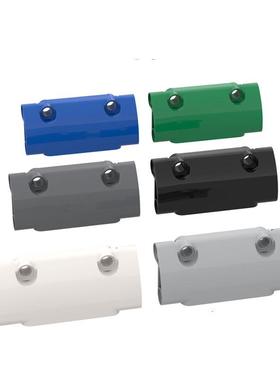 国产积木MOC 24119 小颗粒益智零配散件 7x3弧形科技面板