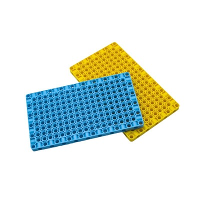 国产积木配件兼容spike 39369小颗粒零配件11x19带孔面板