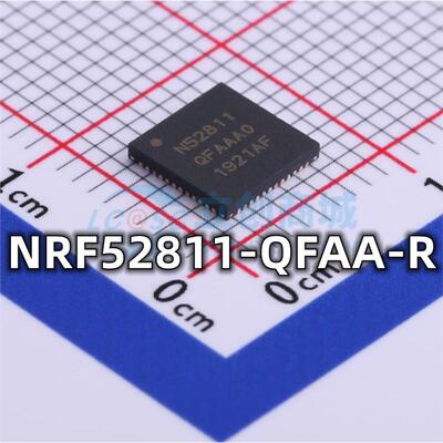 全新 NRF52811-QFAA-R 封装QFN-48 无线收发器芯片 现货供应