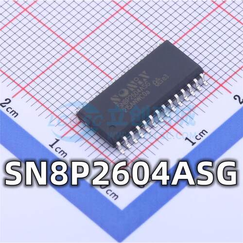 全新 SN8P2604ASG 封装SOP-28 MCU单片机微控制器芯片 现货