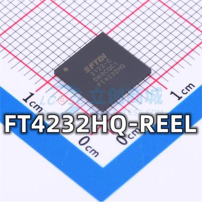 全新 FT4232HQ-REEL 封装QFN-64 USB转UART接口协议芯片 现货