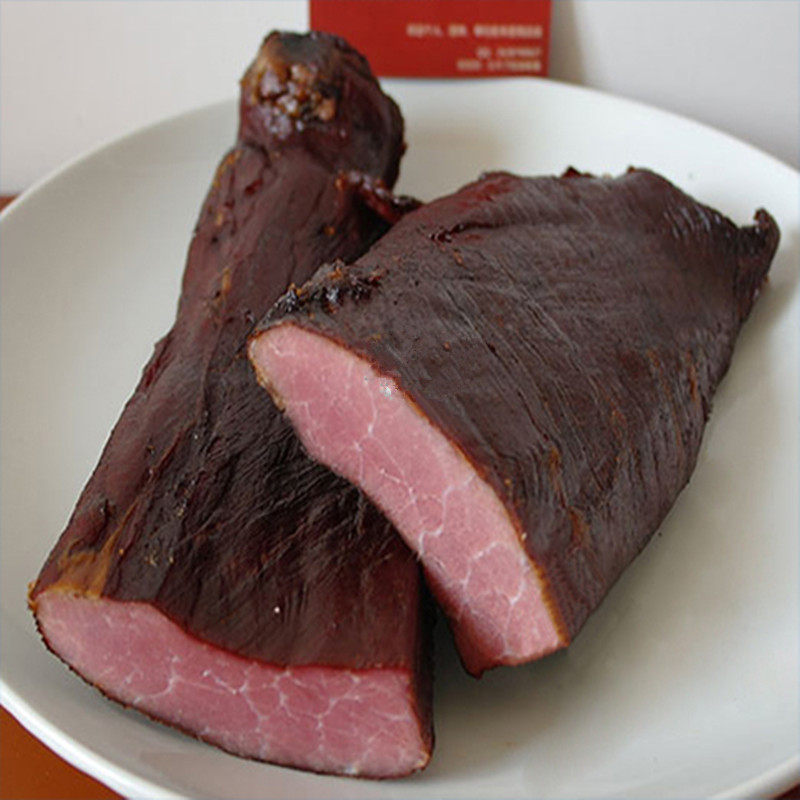 农老倌瘦肉柴火烟熏全瘦里脊腊肉