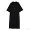 MATERNITY SUMMER CLOTHES NEW KOREAN VERSION MIDI CHIFFON DRESS FASHION PLUS SIZE LOOSE 200 POUND SHORT SLEEVE SKIRT