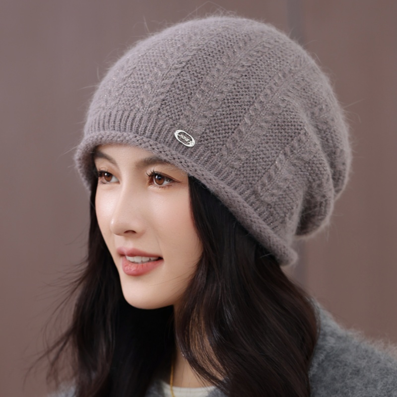 时尚针织贝雷帽加厚保暖