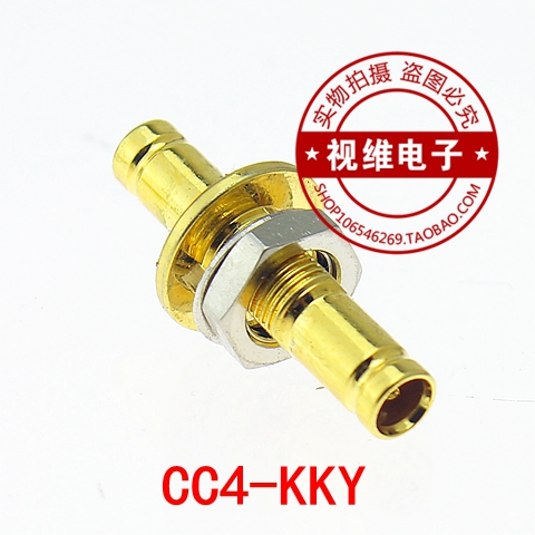 CC4直通头 CC4-KKY CC4对接头 射频头 2M线对接头 2M头同轴连接器