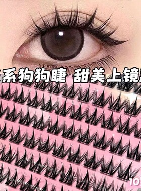 犬系大容量无辜狗狗懒人三部曲漫画眼睫毛假睫毛浓密自然新手纯野