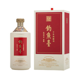 2024年 钓鱼台10年 十年陈酿酒 53度酱香型酒白酒 公斤装