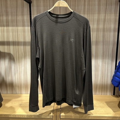 不退换ARCTERYX始祖鸟冬男T恤 RHO MERINO WOOL  ATPFM07480 5K26