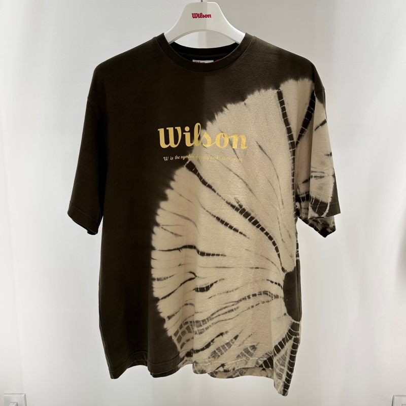 不退换全韩百货 WILSON 韩国代购2025秋T恤 W253003NTS72 5H12