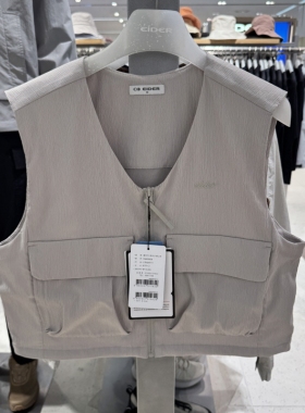 不退换全韩百货 EIDER 韩国代购2026春 女马夹 DWM26656 6C20