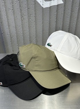 不退换全韩 LACOSTESPORT 韩国代购2025秋 遮阳帽RK2662-55N 5H28