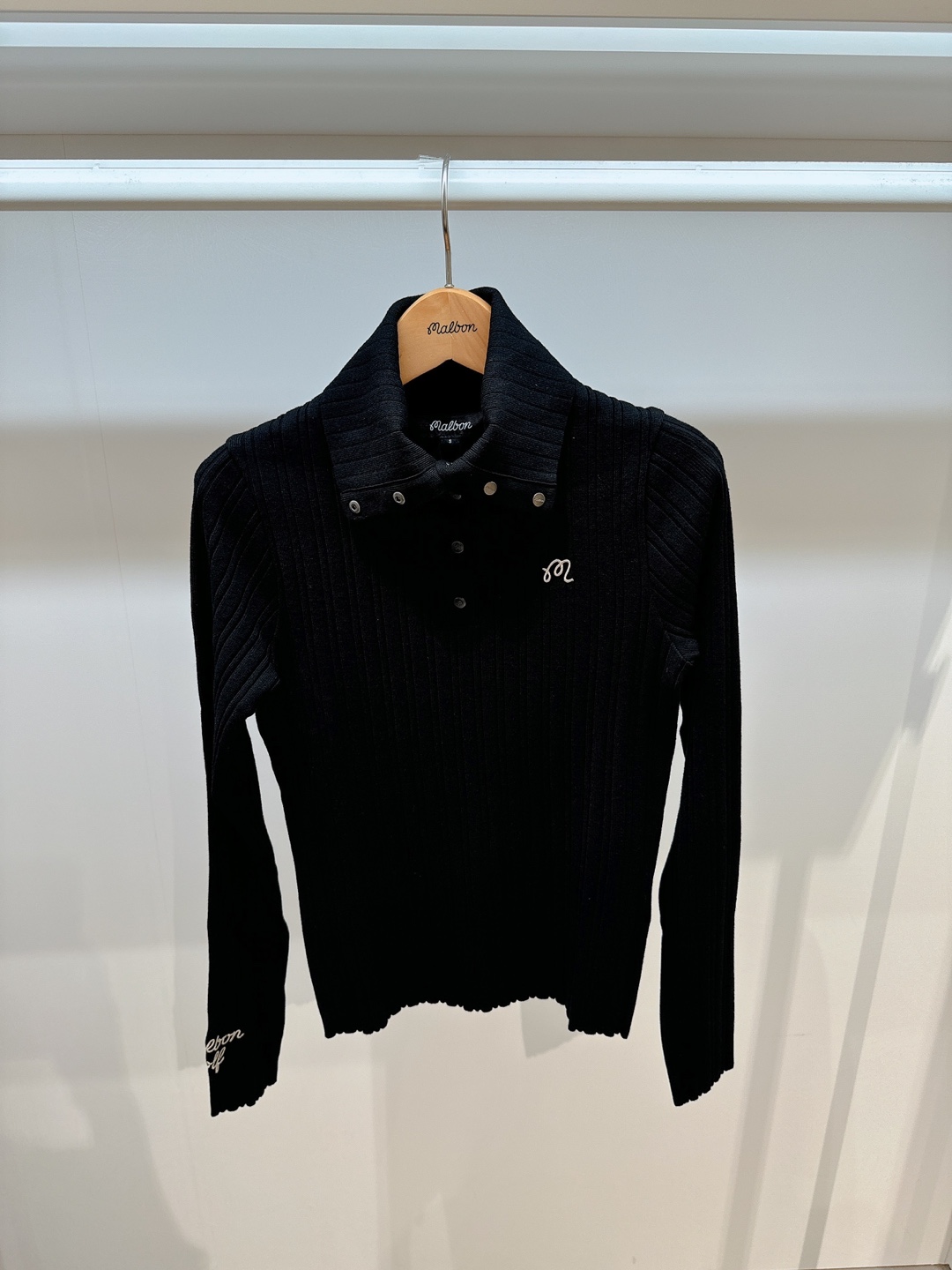 不退不换 MALBON 韩国代购 2024夏 毛针织衫 M4322PKT12 4H14