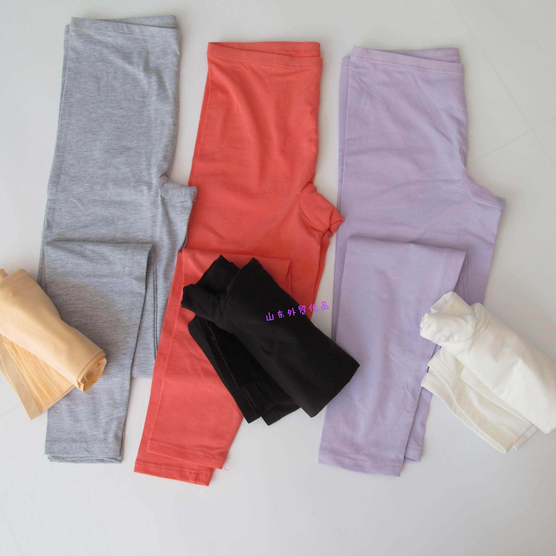 Pantalon collant en coton - Ref 752119 Image 1