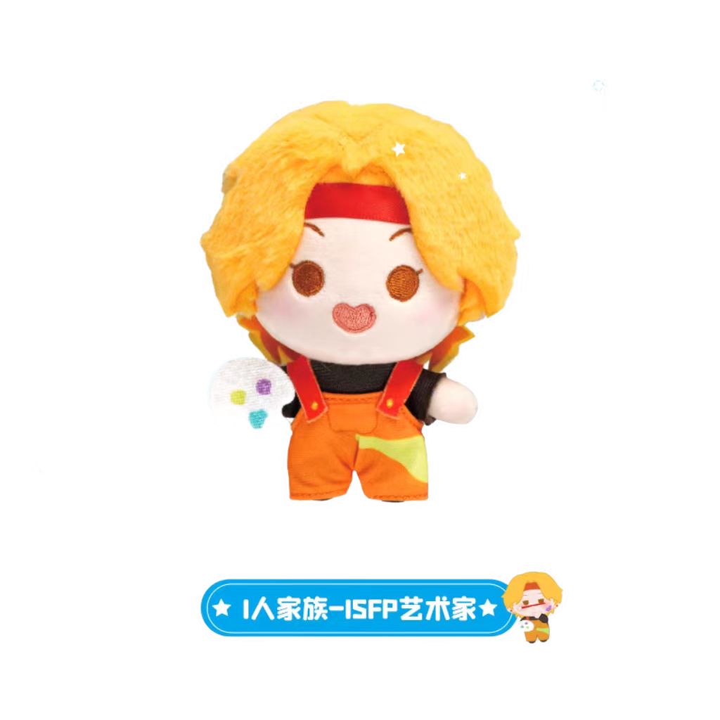 ตุ๊กตาบุคลิกภาพแบบสิบหกประเภท จาก Lingdong Chuangxiang ตุ๊กตาขนน่ารัก ของที่ระลึก กล่องใส่ของสะสม จี้แขวน ของเล่นแฟชั่น ฟิกเกอร์