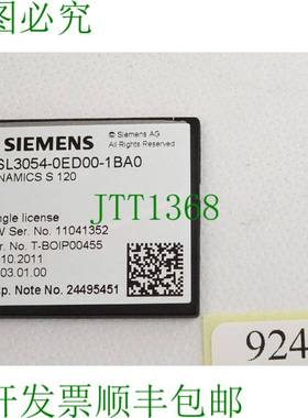 原装供应Sinamics S120 CompactFlash 6SL3054-0ED00-1BA0