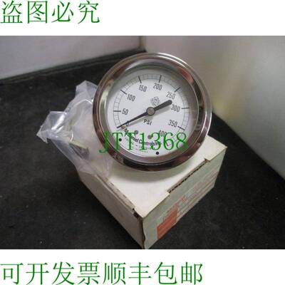 原装供应McDaniel Controls AB20627 0-400 Psi 压力表 1/4 NPT