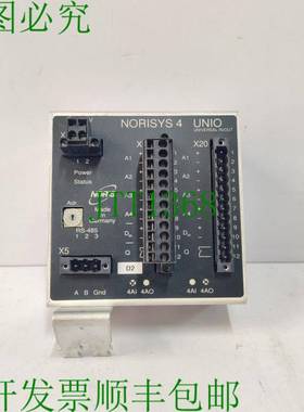 原装供应诺里斯部件编号：946007 NORISYS 4 UNIO-4AI4A0 通用输