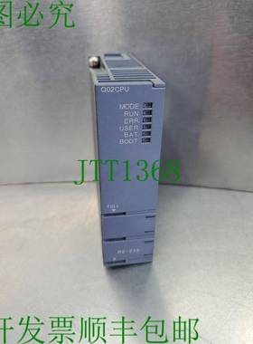 原装供应Q02CPU MELSEC-Q 28kstep CPU单元 3E-46
