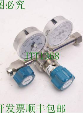 原装供应Airgas Y12-E444D660 两级不锈钢气体调节器,进气口: 350