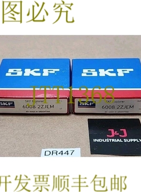 原装供应[2] SKF 6008 2ZJEM 深沟球轴承 40 毫米 ID + ！