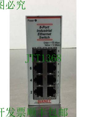 原装供应Sixnet SL-589 ES-123 SC ST - 8 端口工业以太网交换机