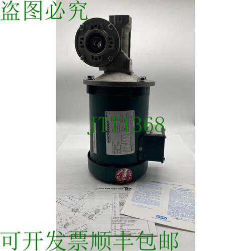 原装供应Leeson C4T17FC12C 齿轮电机 0.5,带 Hydro-Mec 变速箱比