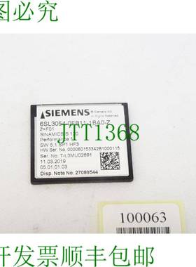 原装供应6SL3054-0FB11-1BA0-ZZ=F01 SINAMICS S120 CompactFlash