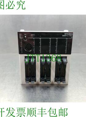 原装供应 FX3UC-96MT/D 24VDC 可编程控制器模块。 3D-27 银
