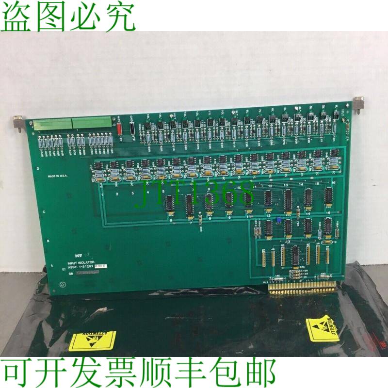 原装供应KEARNEY & TRECKER 输入隔离器电路板 1-21281 1-21281-0