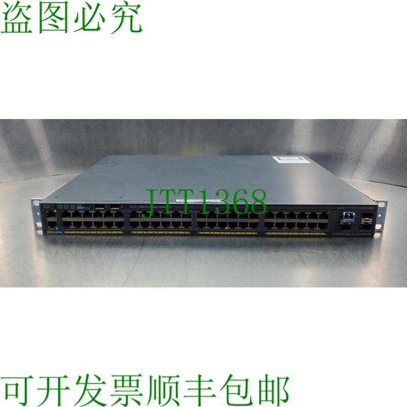 原装供应WS-C2960X-48FPS-L V02 48 端口千兆以太网交换机。 3F-2