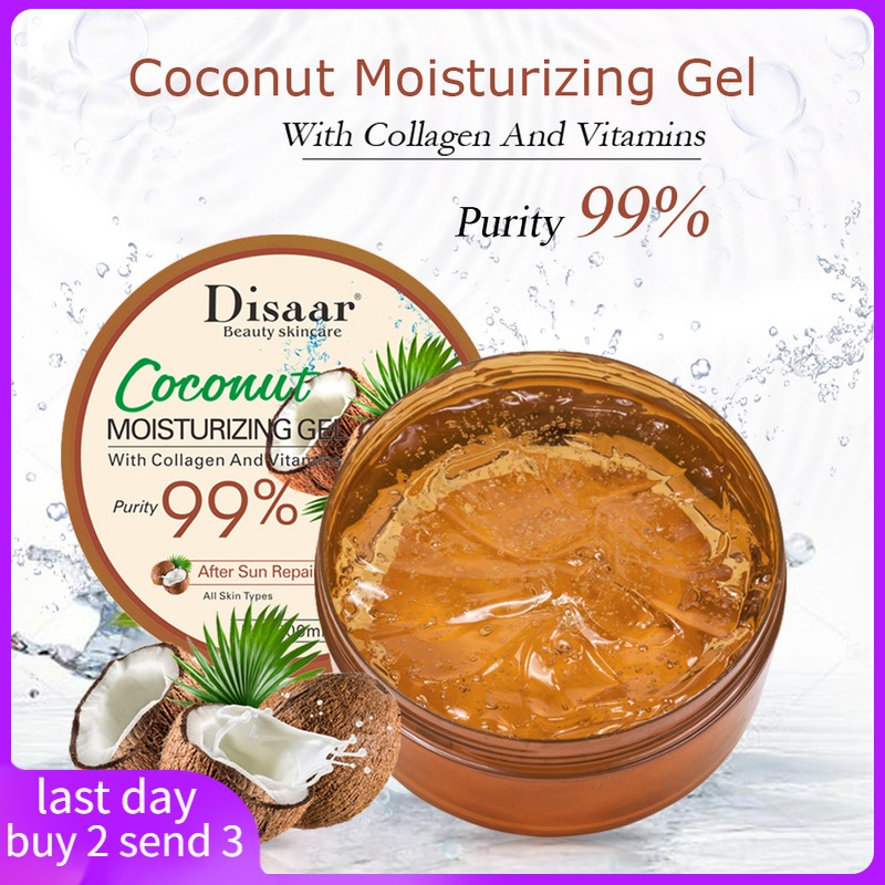 99% coconut moisturizing gel facial cream for skin care
