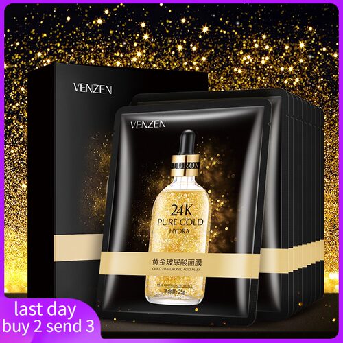 24K Hyaluronic acid Anti-Aging Moisturizing face sheet mask
