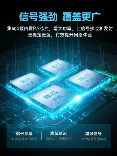 [AX1800 Gaming Game Game Card] Wi -Fi6 Gigabit USB беспроводная сетевая карта на рабочем столе карандашной карандашной книги компьютер Wi -Fi -приемник внешняя антенна 5G Двойная частота с высокой скоростью настенной сетевой карты Руиин